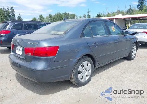 2009 Hyundai Sonata Gls из США, поврежденный, VIN 5NPET46C29H467913